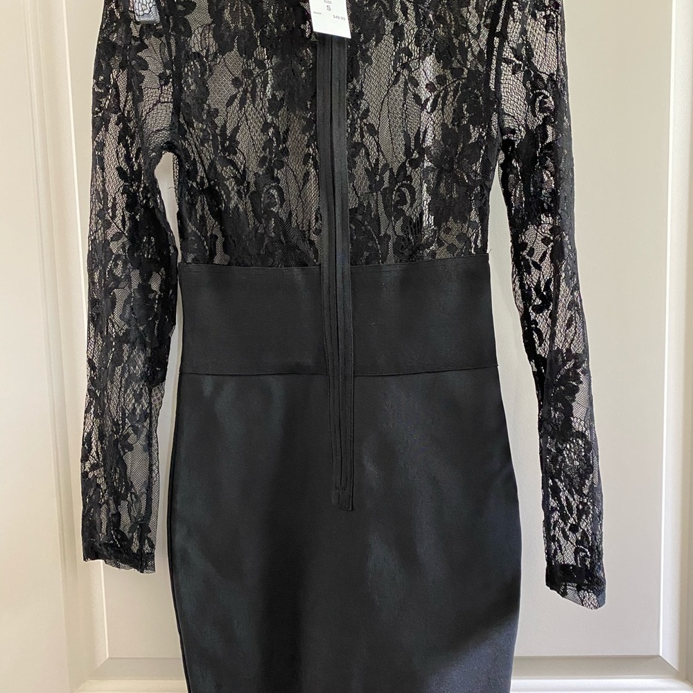 Fashions Nova Dress: Never worn! Super Cute - Picture 5 of 6